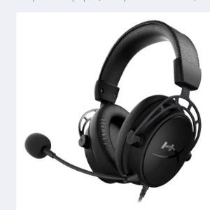 HXSJ Kingston HyperX Cloud Alpha S Gaming Headset Dual Sound Cavity Headphone with 7.1 Surround Sound Detachable Microphone Blue