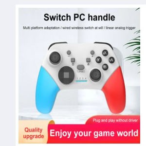 LED Wireless Controller For Switch Pro PS3/Android/PC Joystick Gamepad with Six-axis Gyroscope Somatosensory Vibration Wake Up