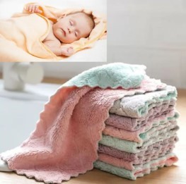 3PCS Soft Baby Bath Towel